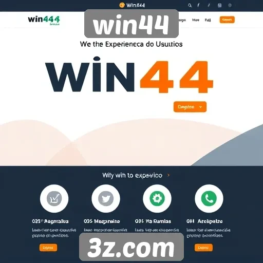 experiência do usuário no site win44 analisada